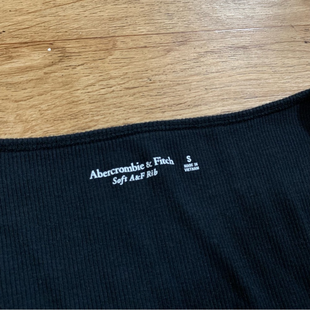 abercrombie & fitch soft ribbed bodysuit - Picture 3 of 3